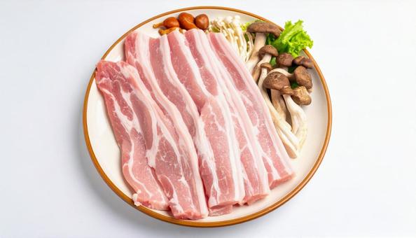 豚肩ロース肉 豚肩ロース肉の写真