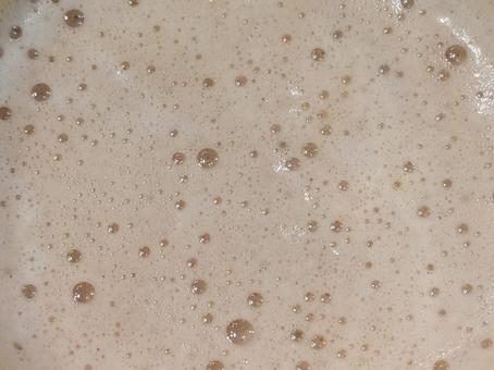 カフェ・ラテ表面の泡 ソフトドリンク,あわ,つぶつぶの写真素材