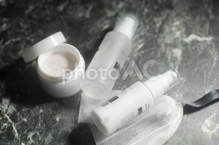 男性用化粧品 洗顔,化粧,メンズコスメの写真素材