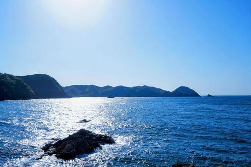 島根・松江美保関の惣津海岸 島根・松江美保関の惣津海岸 美保関,惣津海岸,砂浜の写真素材