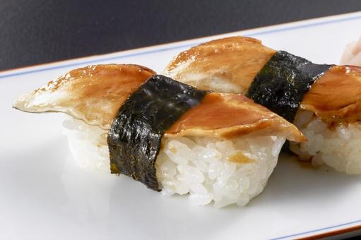 焼き穴子の握り寿司 焼き穴子の握り寿司 焼き穴子,寿司,2貫の写真素材