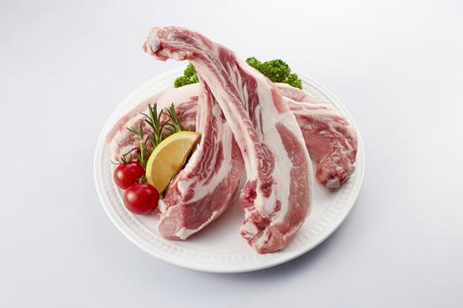 豚スペアリブ(生肉) 豚スペアリブ(生肉)の写真