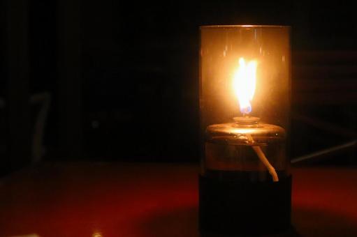 ランプ 夜,火,ランプの写真素材