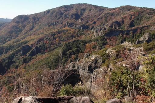 秋の山の風景@小豆島 秋の山の風景@小豆島の写真