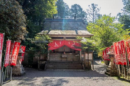 奈良 玉置神社 三柱神社 奈良 玉置神社 三柱神社 玉置神社,稲荷社,三柱神社の写真素材