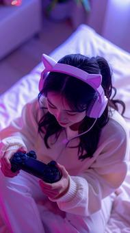 ゲーマー女子 ゲーマー女子の写真