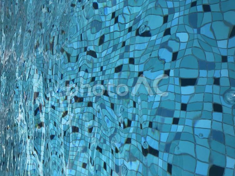 プール　模様 プール,水,夏の写真素材