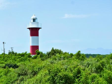 Ishikari Lighthouse in Hokkaido, JPG