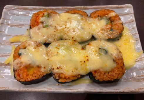 チーズキムチキンパの写真