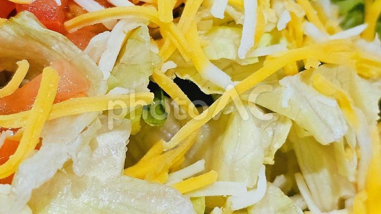 サラダ サラダ,野菜,ミックスサラダの写真素材