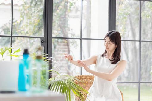 若い女性、ビューティーイメージ 若い女性、ビューティーイメージの写真