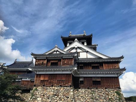 福知山城4 福知山城4 福知山城,城址,明智光秀の写真素材