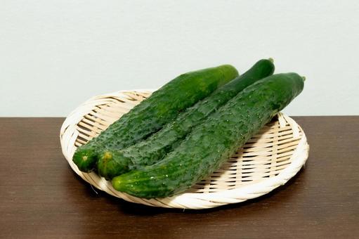 四葉きゅうり 四葉きゅうり 四葉きゅうり,胡瓜,緑黄色野菜の写真素材