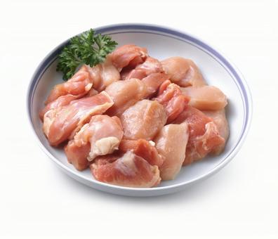 鶏のモモ肉 ぶつ切り から揚げ用 鶏のモモ肉 ぶつ切り から揚げ用の写真