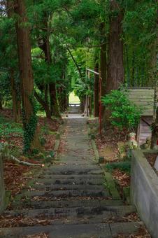 Photo, a shrine, shimizumine shrine, shrines and temples, 