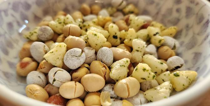 豆菓子 豆菓子,豆,大豆の写真素材