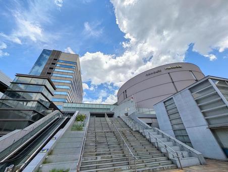 北九州市 ウェルとばた ・戸畑市民会館 北九州市 ウェルとばた ・戸畑市民会館 ウェルとばた,戸畑市民会館,市民会館の写真素材