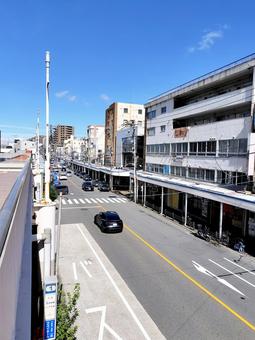 Photo, 追浜駅, shopping street, natsushima shell mound street, 
