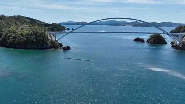 出島大橋 出島大橋 出島大橋,女川,大橋の写真素材