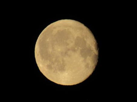 月灯り 月,スーパームーン,惑星の写真素材