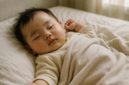 眠る赤ちゃん 眠る赤ちゃんの写真