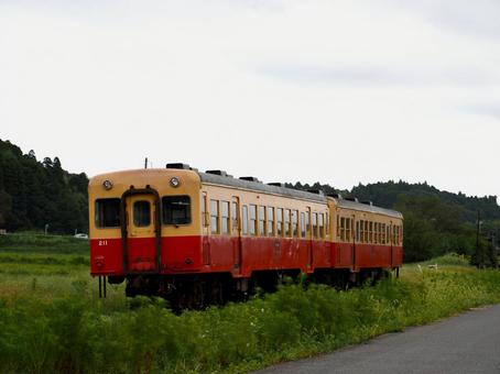 小湊鐵道 キハ200形 211 212 小湊鐵道 キハ200形 211 212 小湊鐵道,小湊鉄道,小湊の写真素材