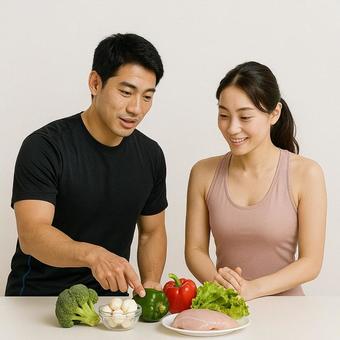 健康的な食事の提案 健康的な食事の提案の写真
