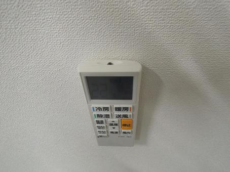 エアコンのリモコン エアコンリモコン,白,機械の写真素材