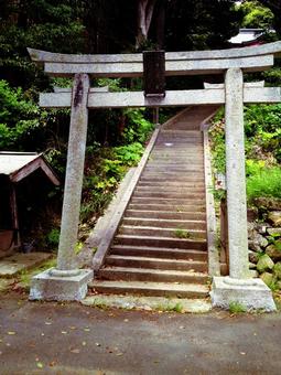 神社の鳥居の写真