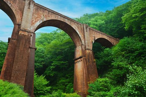 めがね橋の写真