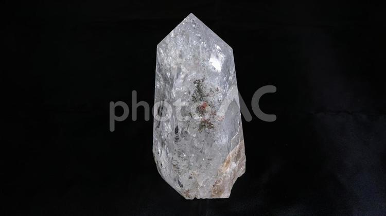 水晶　クリスタル　マクロ撮影 水晶,クリスタル,パワーストーンの写真素材
