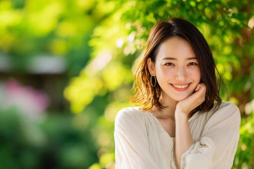 女性モデル、40代ミセス 女性モデル、40代ミセスの写真