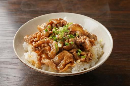 豚丼 豚丼の写真