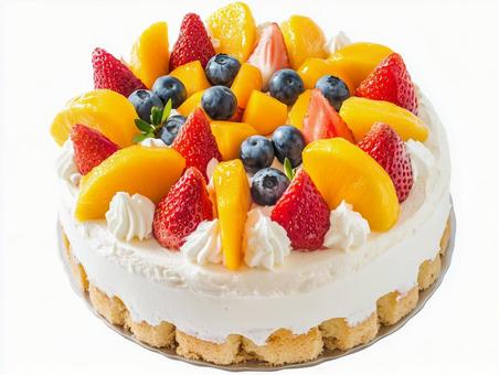 フルーツケーキの写真