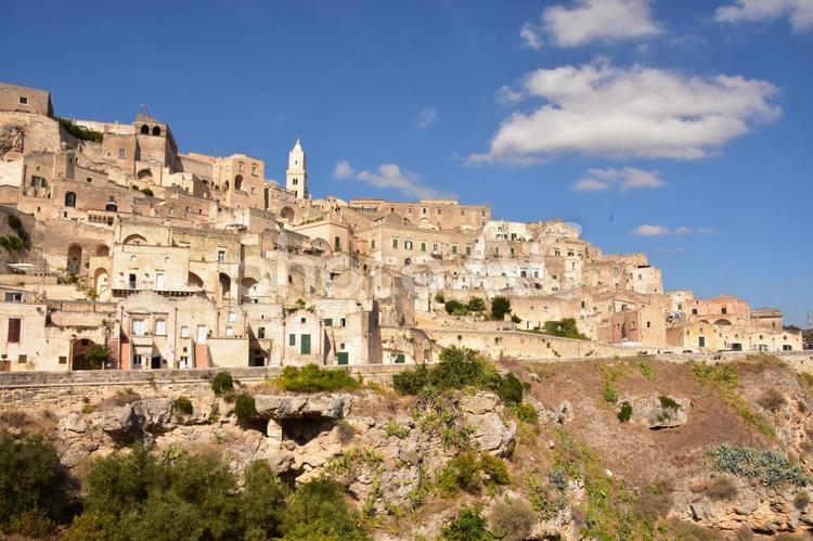 マテーラの街並み ヨーロッパ,イタリア,マテーラの写真素材