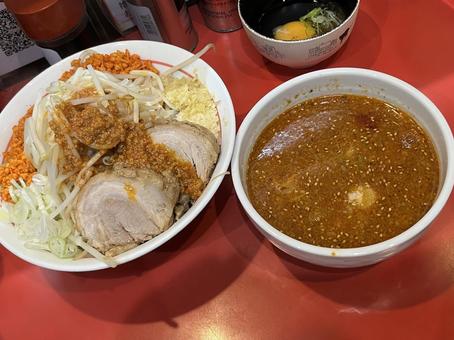 Jiro-style tsukemen, JPG Jiro-style tsukemen, JPG