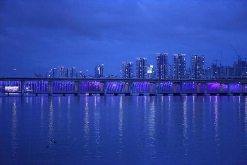 漢江　ハンガン　韓国 韓国,ソウル,漢江の写真素材