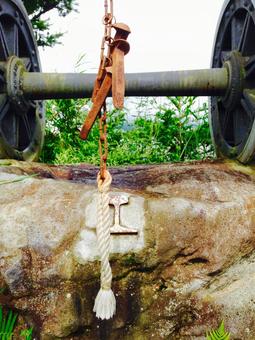 鉄道神社 長野,長野県,小海線の写真素材