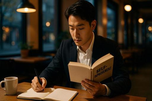 自己成長のための読書時間 自己成長のための読書時間の写真