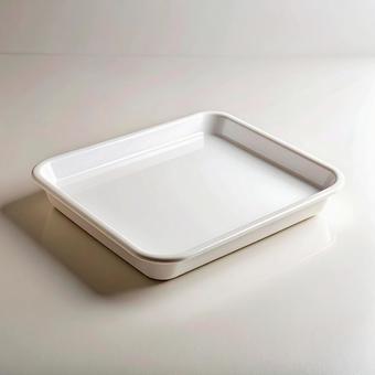 四角いトレー 琺瑯のバット 四角いトレー 琺瑯のバットの写真