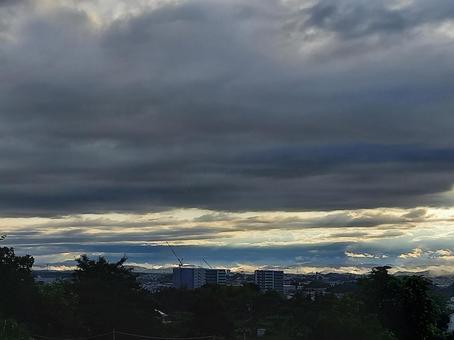 雲 風景 雲 風景の写真