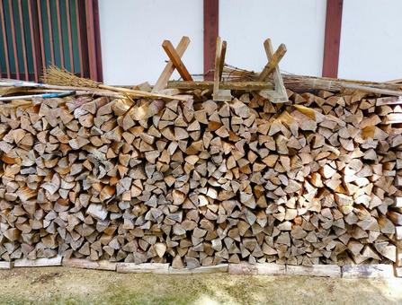 Firewood pile, JPG