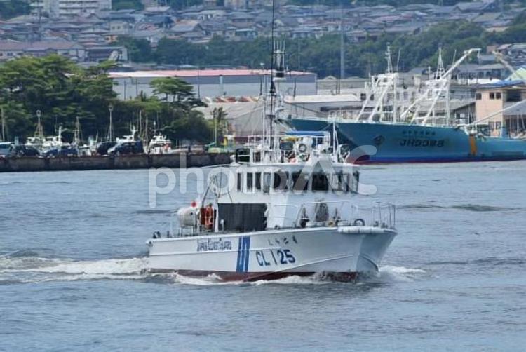 巡視艇　CL125 船,海上,海上保安庁の写真素材