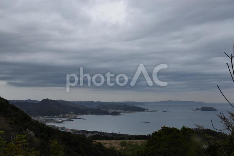 地獄のぞきで有名な鋸山＆日本寺 鋸山,地獄のぞき,乾坤山の写真素材