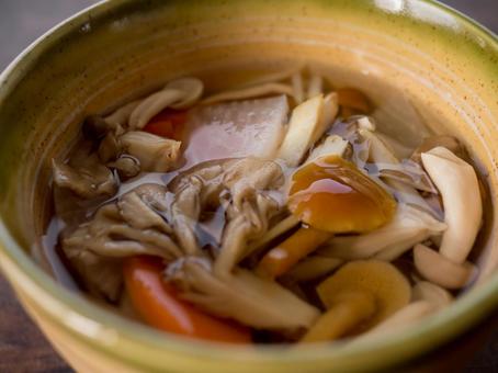 きのこ汁 きのこスープ きのこ汁 きのこスープ きのこ汁,きのこスープ,茸味噌汁の写真素材
