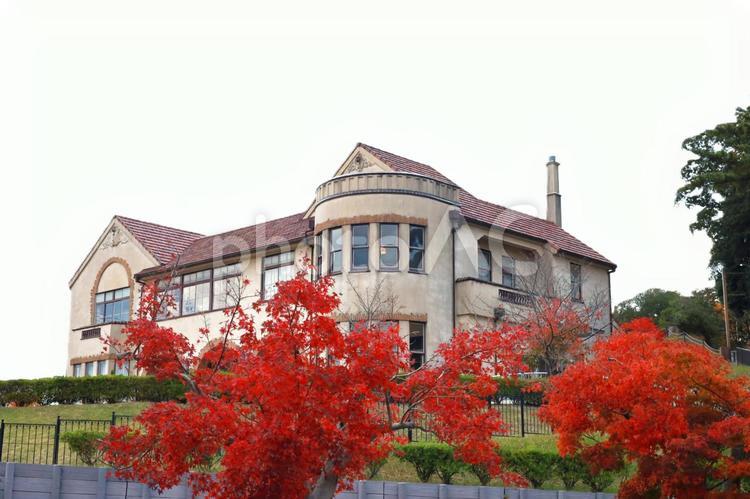 岡崎東公園の旧本多忠治邸 岡崎東公園,旧本多忠治邸,公共施設の写真素材