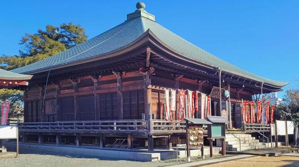 坂東33観音 07番 光明寺 観音堂 坂東33観音 07番 光明寺 観音堂 光明寺,金目山,本堂の写真素材