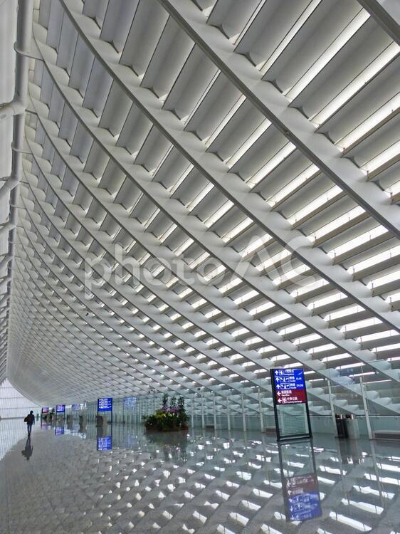 台湾桃園国際空港第一ターミナル 桃園国際空港,第一ターミナル,空港の写真素材