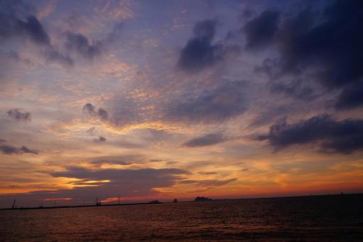 Evening Scenery, JPG