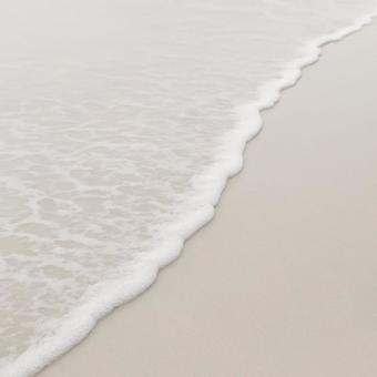 白い波の泡模様 白い波の泡模様の写真